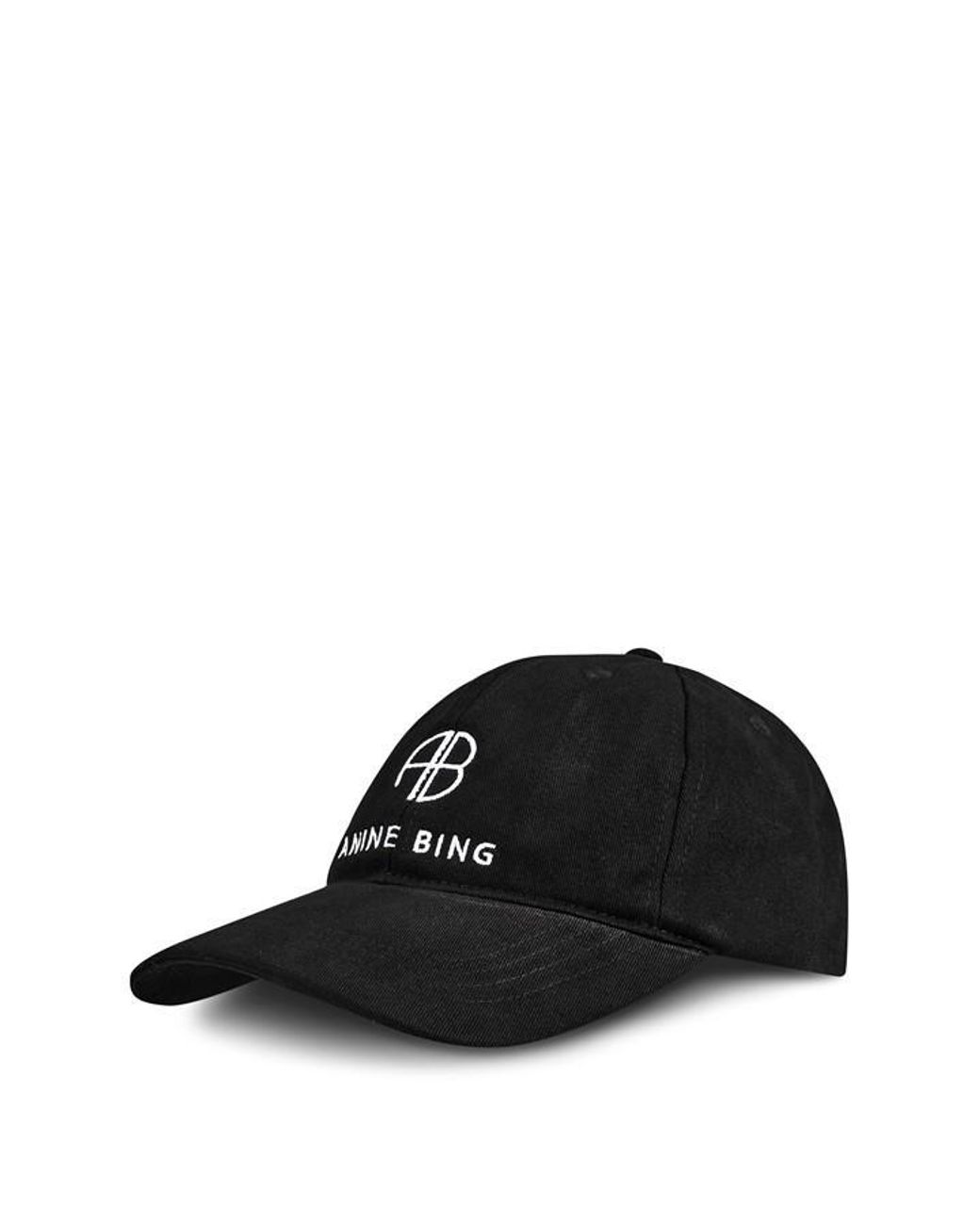 Anine Bing Black Jeremy Baseball Cap