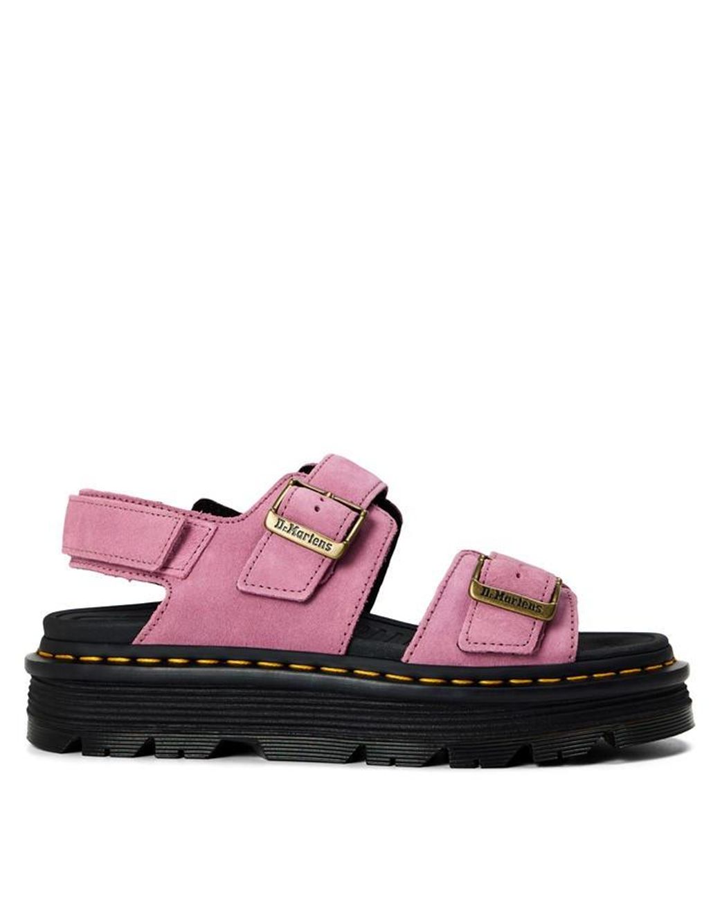 Dr. Martens Pink Zebzag Sandals