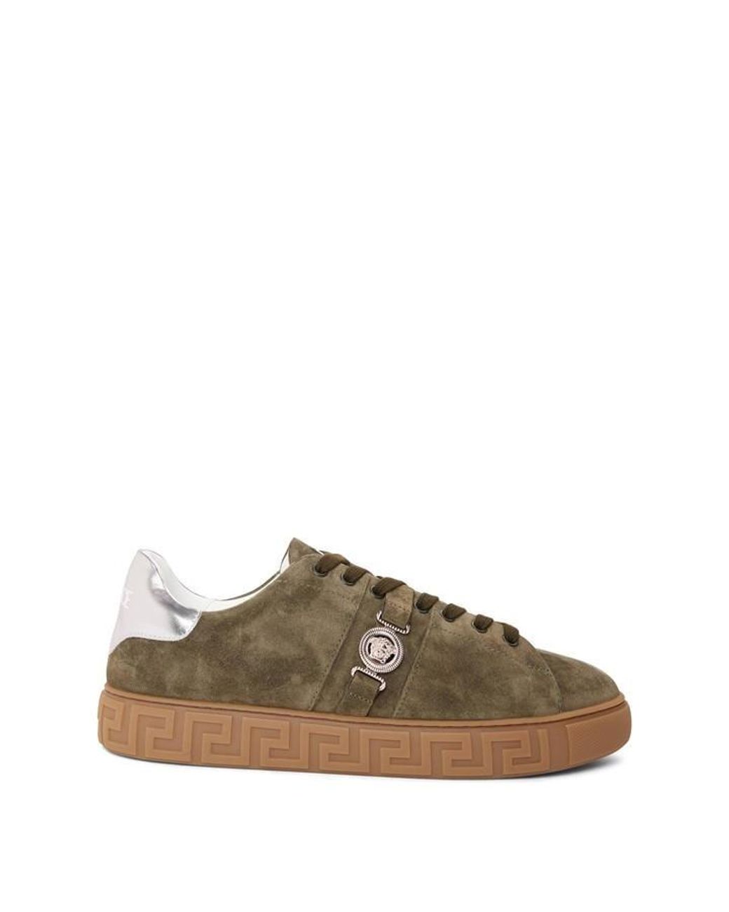 Versace Brown Low-Top Trainers for men