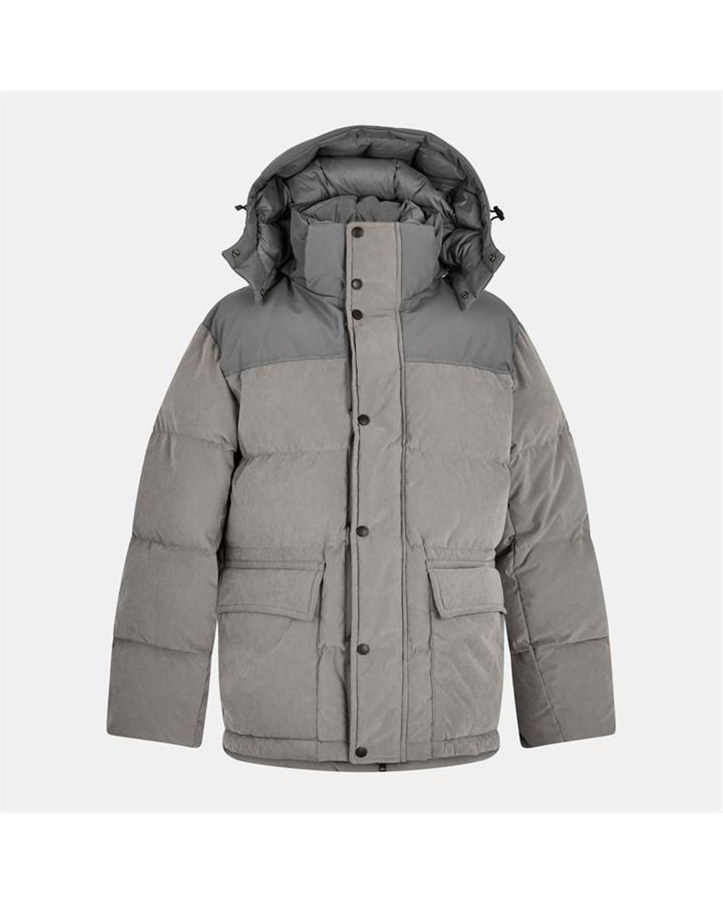 Boss Gray Oradar Parka for men