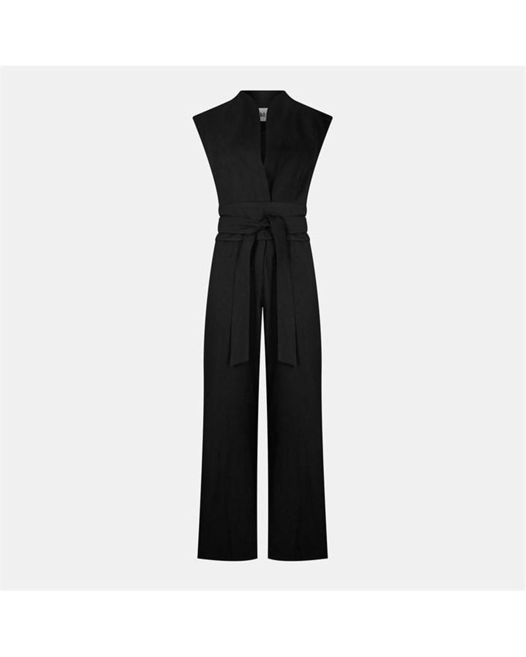 Odd Muse Black Wrap Jumpsuit