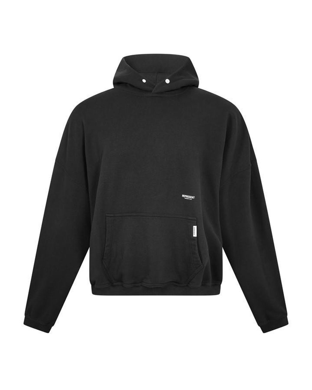 Represent Black Overhead Hoodie for men