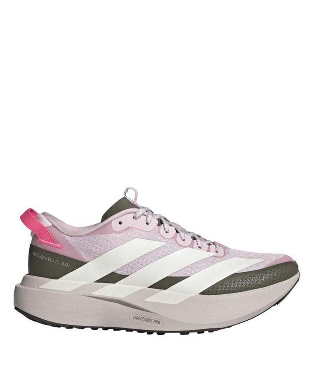 Adidas White Evo Sl Atr Road Running Shoes