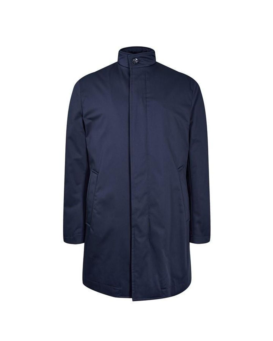 Boss Blue H-Jared Padded Overcoat for men
