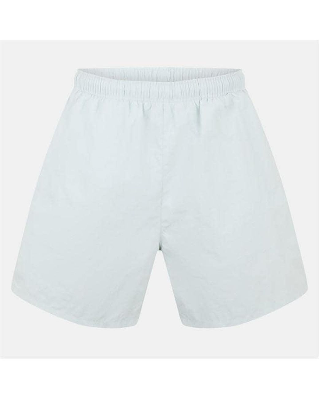 Our Legacy Blue Drape Swim Shorts for men
