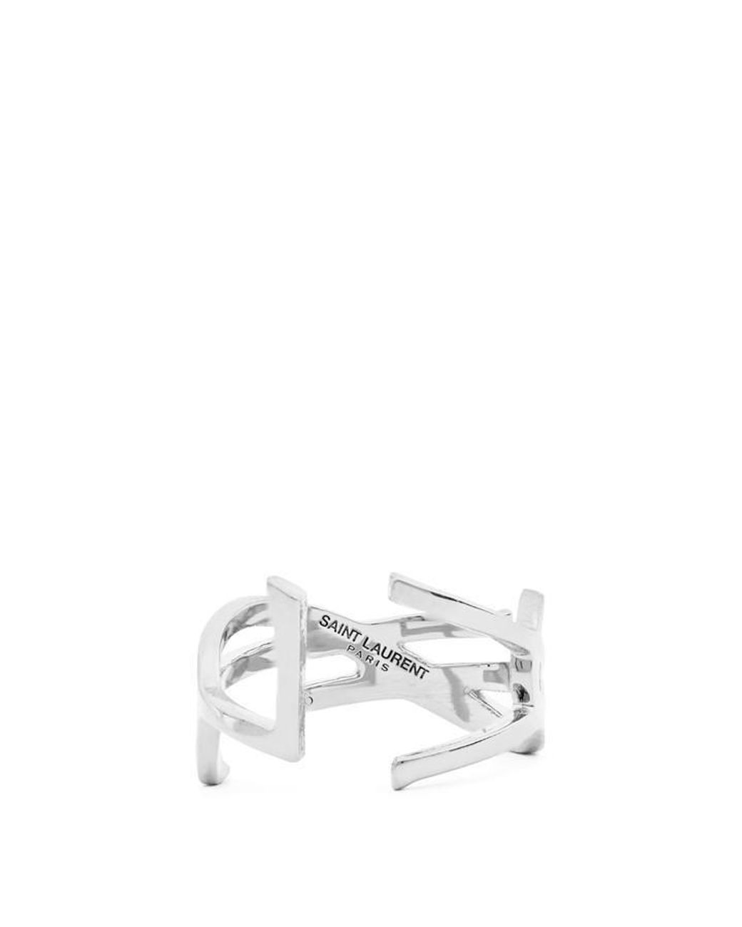 Saint Laurent Metallic Opyum Twist Ring