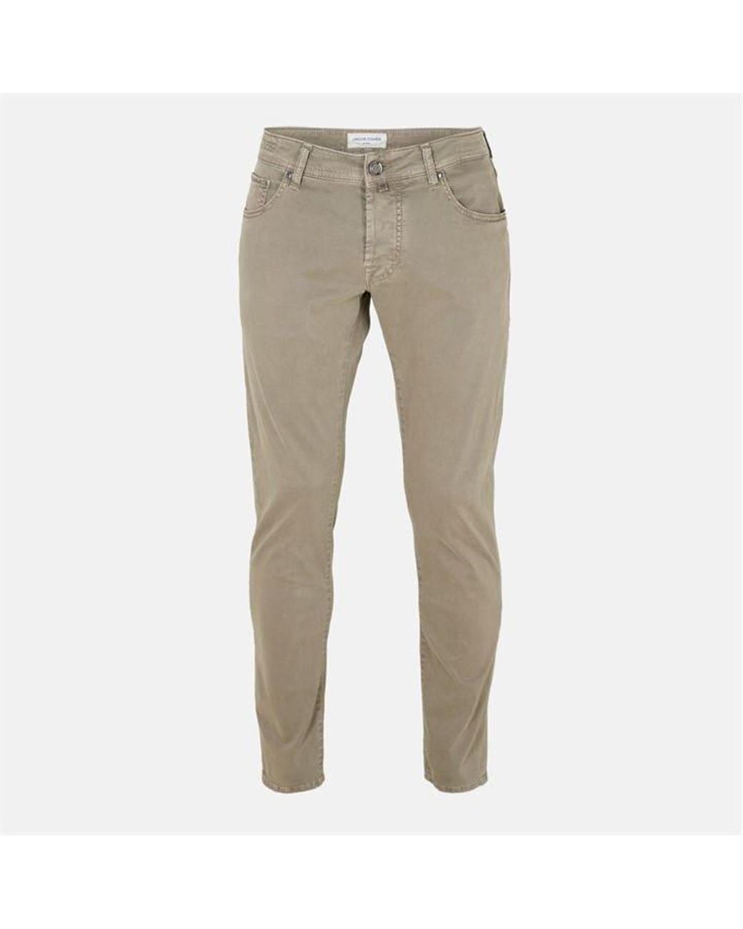 Jacob Cohen Natural Slim Fit Trousers for men