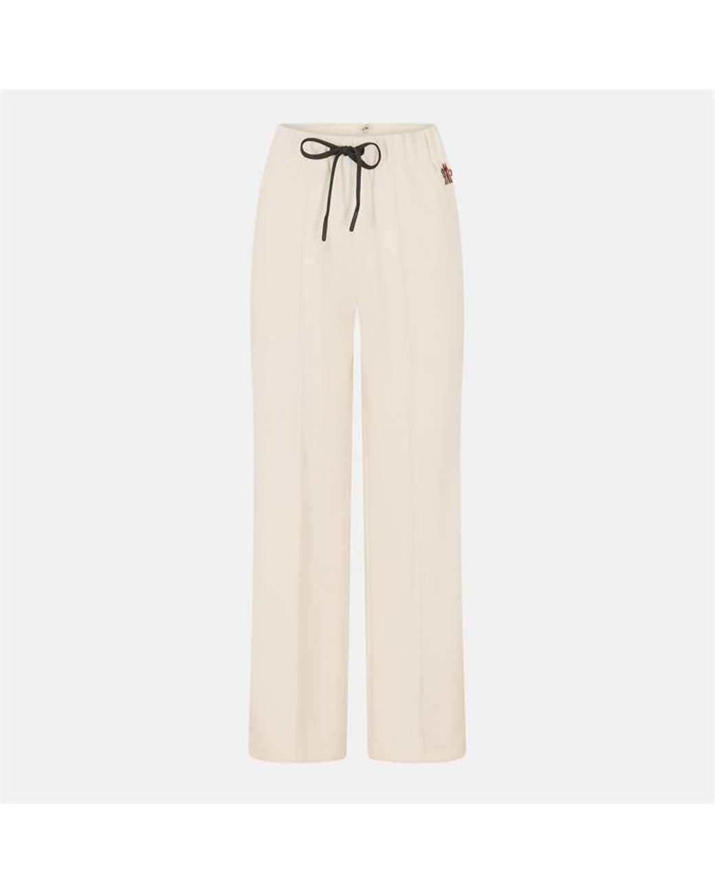 Moncler Natural Closed Hem Jersey Joggers
