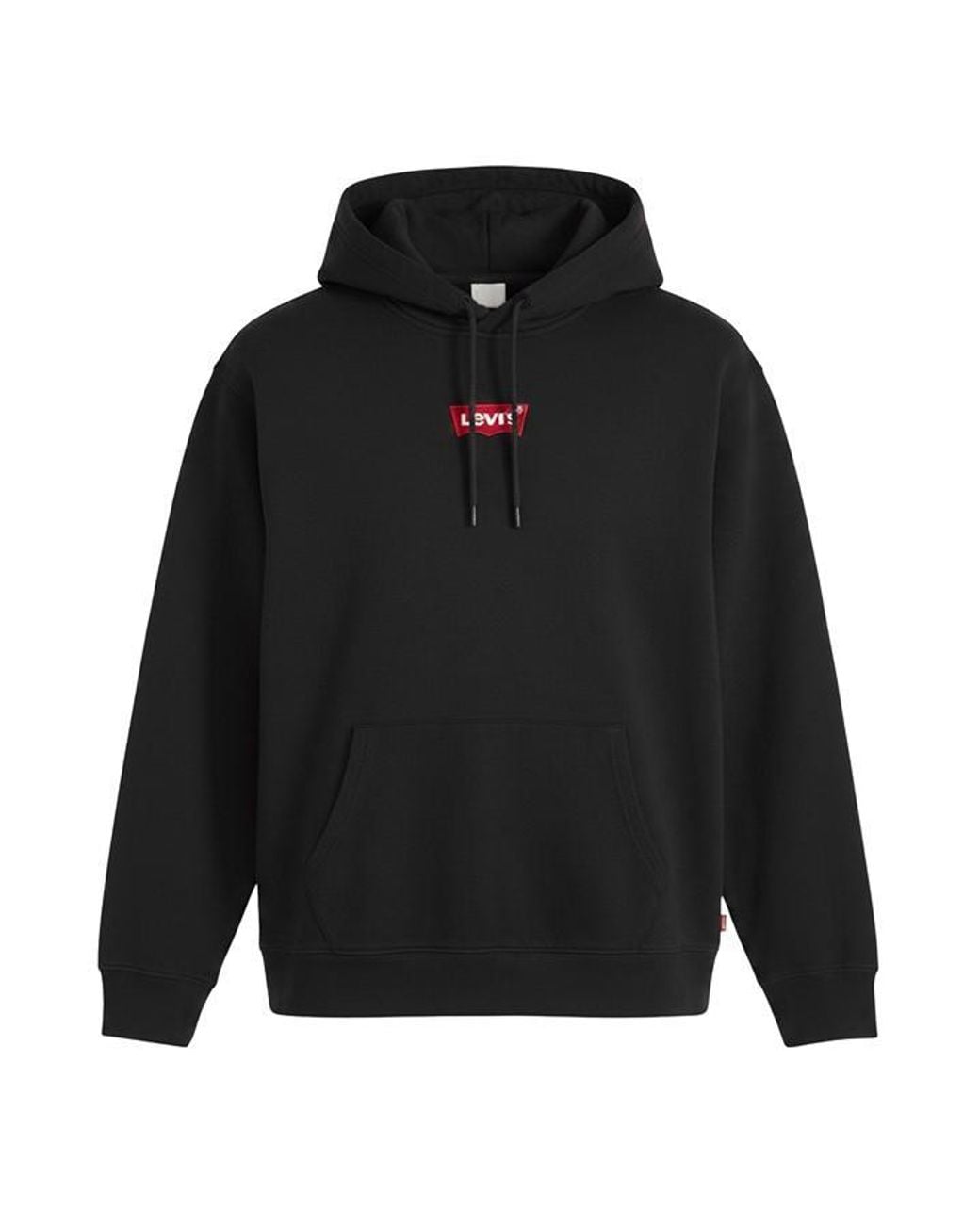 Levi's Black Relaxed Batwing Hoody for men