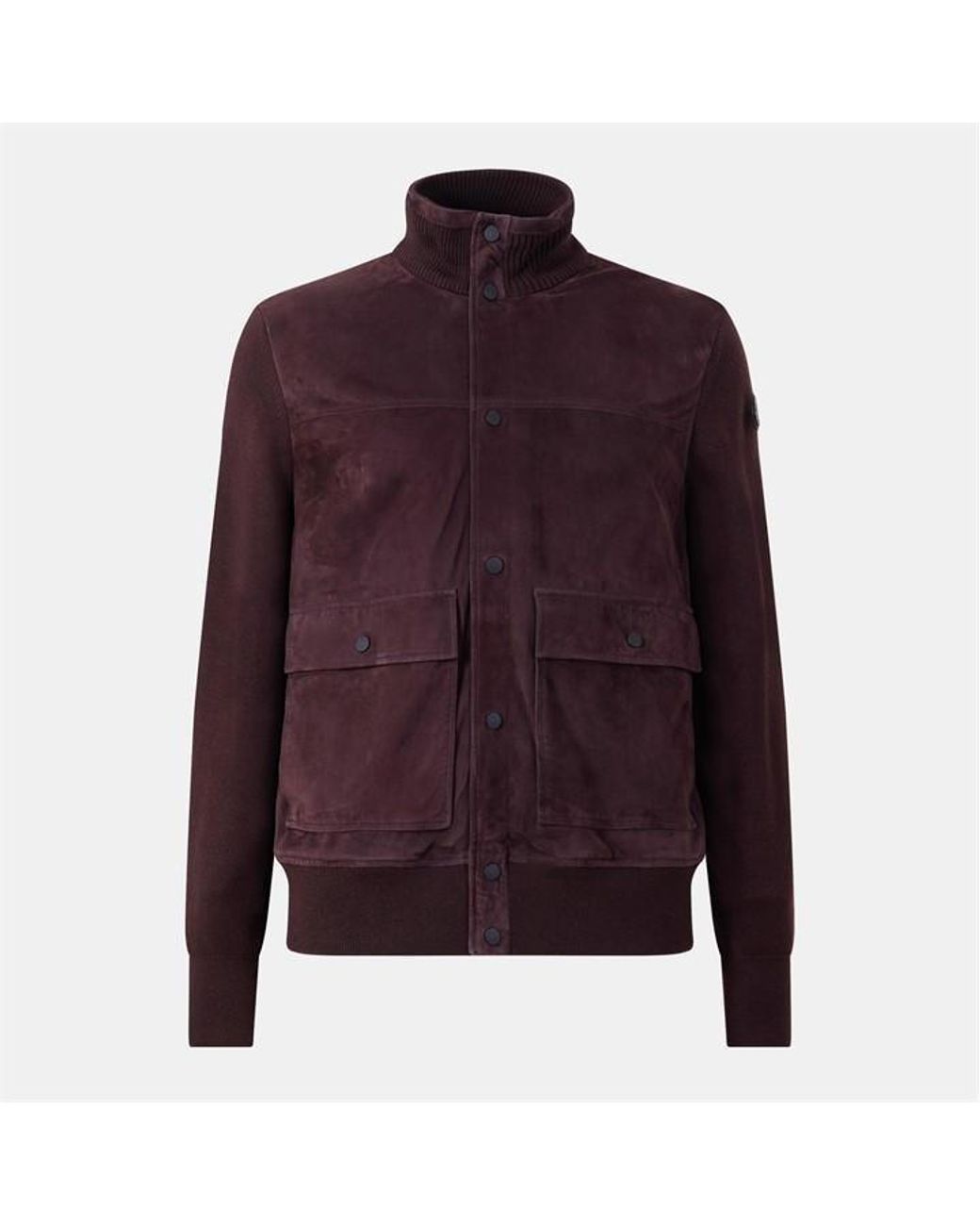Moncler Brown Weather-Resistant Temperature Regulation Hybrid Jacket for men