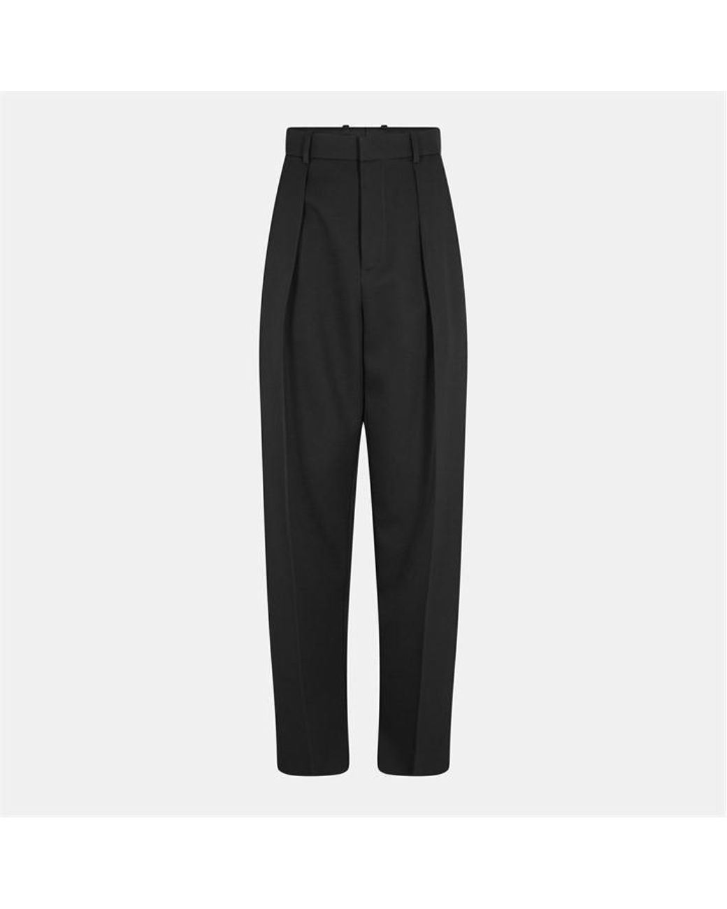 Bottega Veneta Black Wool Trousers