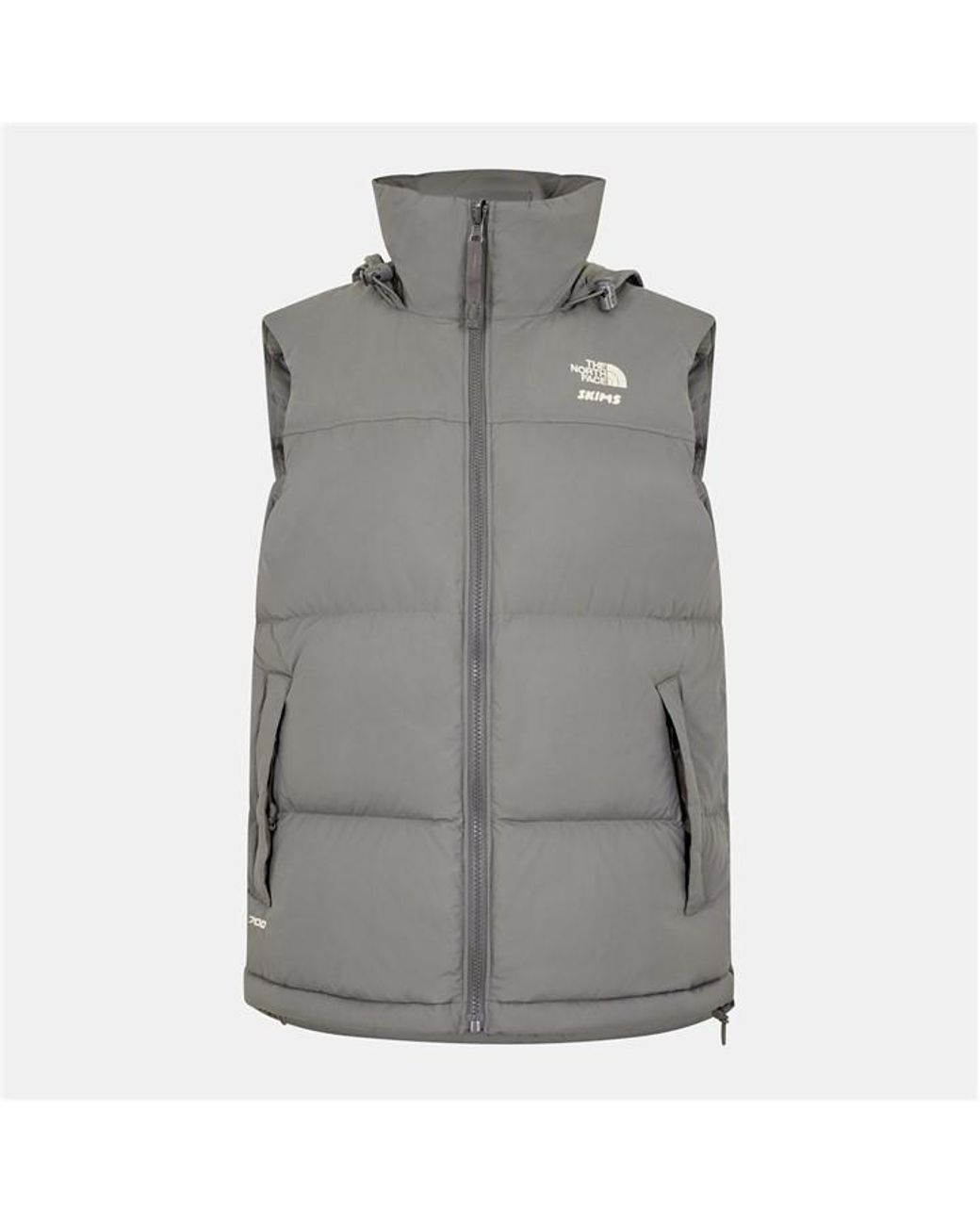 Skims Gray 1996 Nuptse Vest