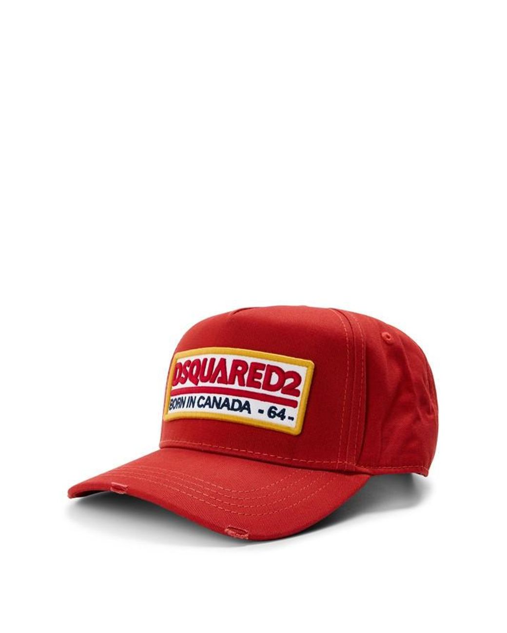 DSquared² Red Dsq Wild Journey Cap Sn63 for men