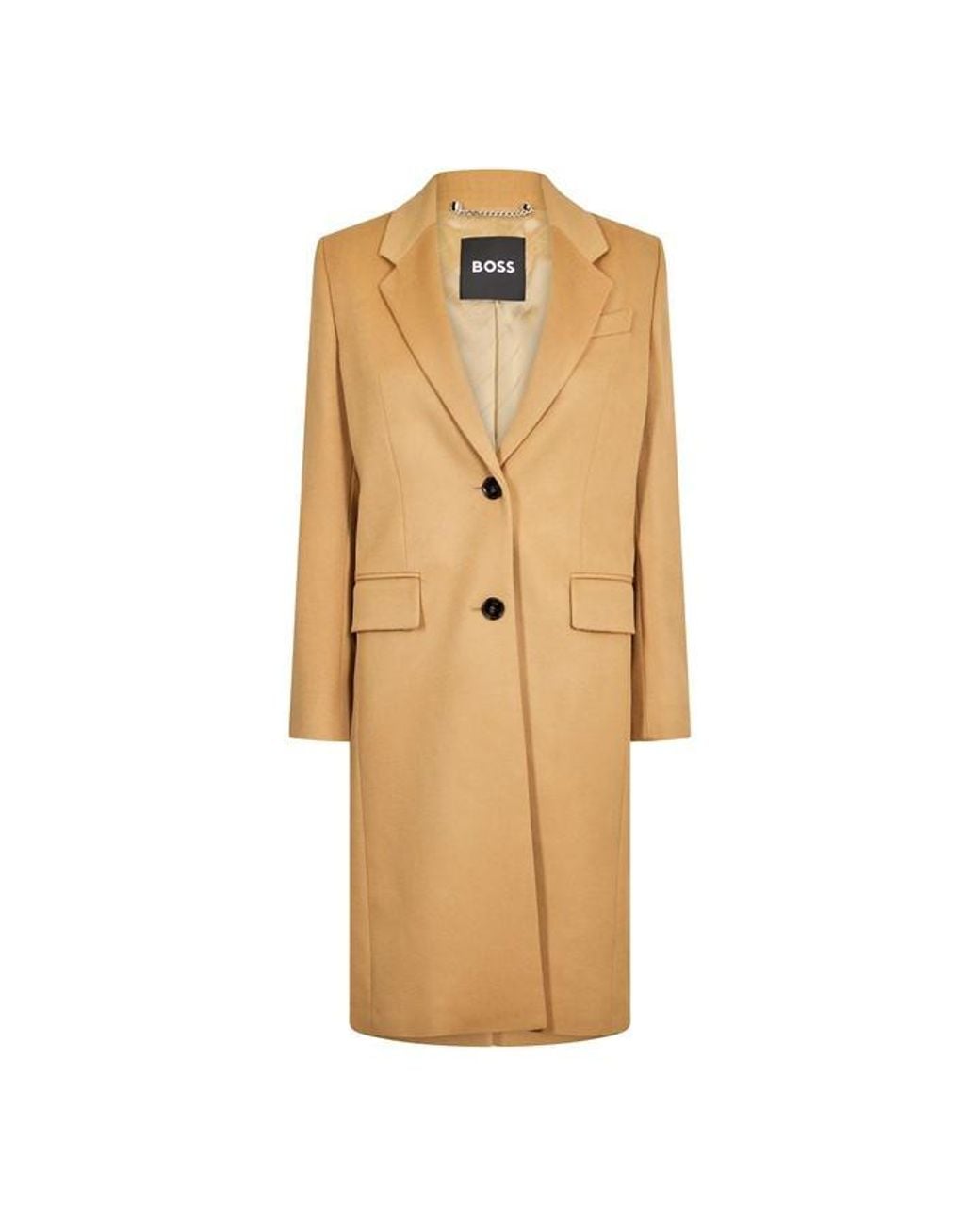 Boss Natural Catara 10244030 01 Overcoat