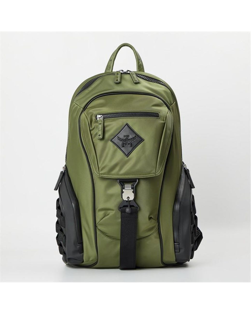 MCM Green Aren Backpack for men