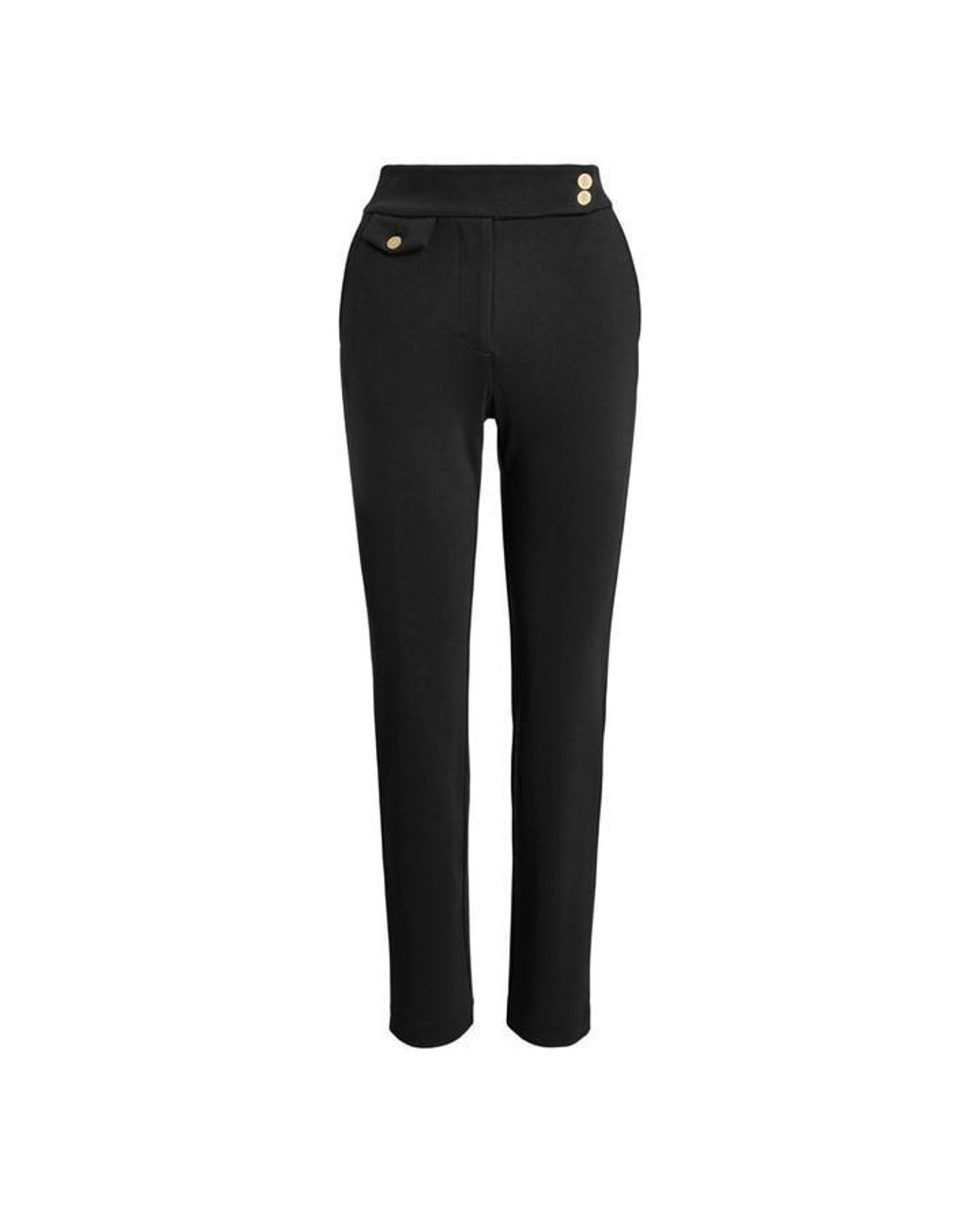 Ralph Lauren Blue Zinleah Straight Leg Trouser