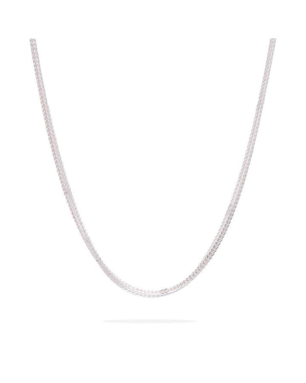 Common Lines Metallic Franco Chain for men