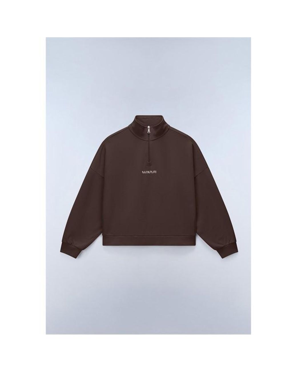 Napapijri Brown Napa Almas Half Zip