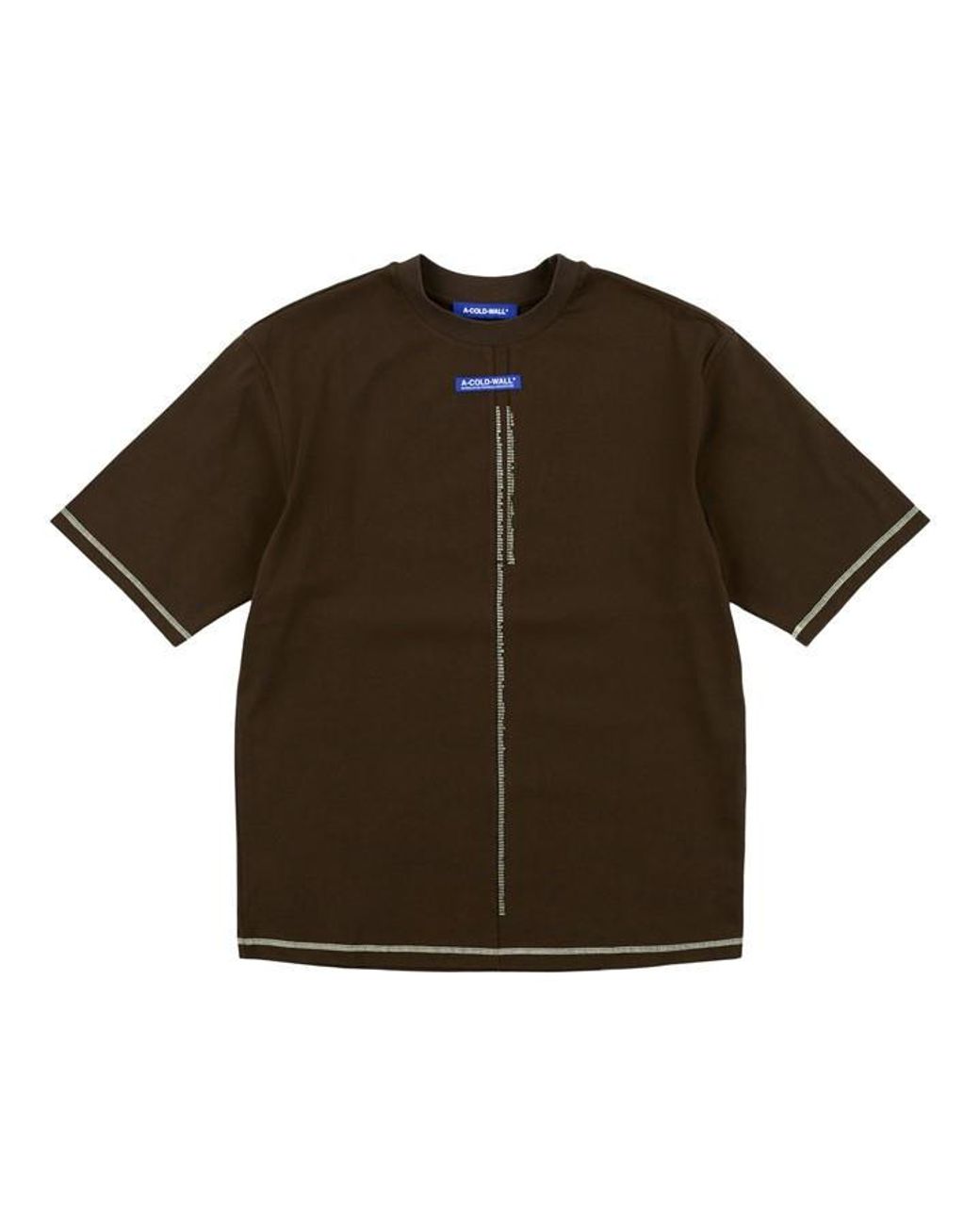 A_COLD_WALL* Brown Night Shift T-Shirt for men