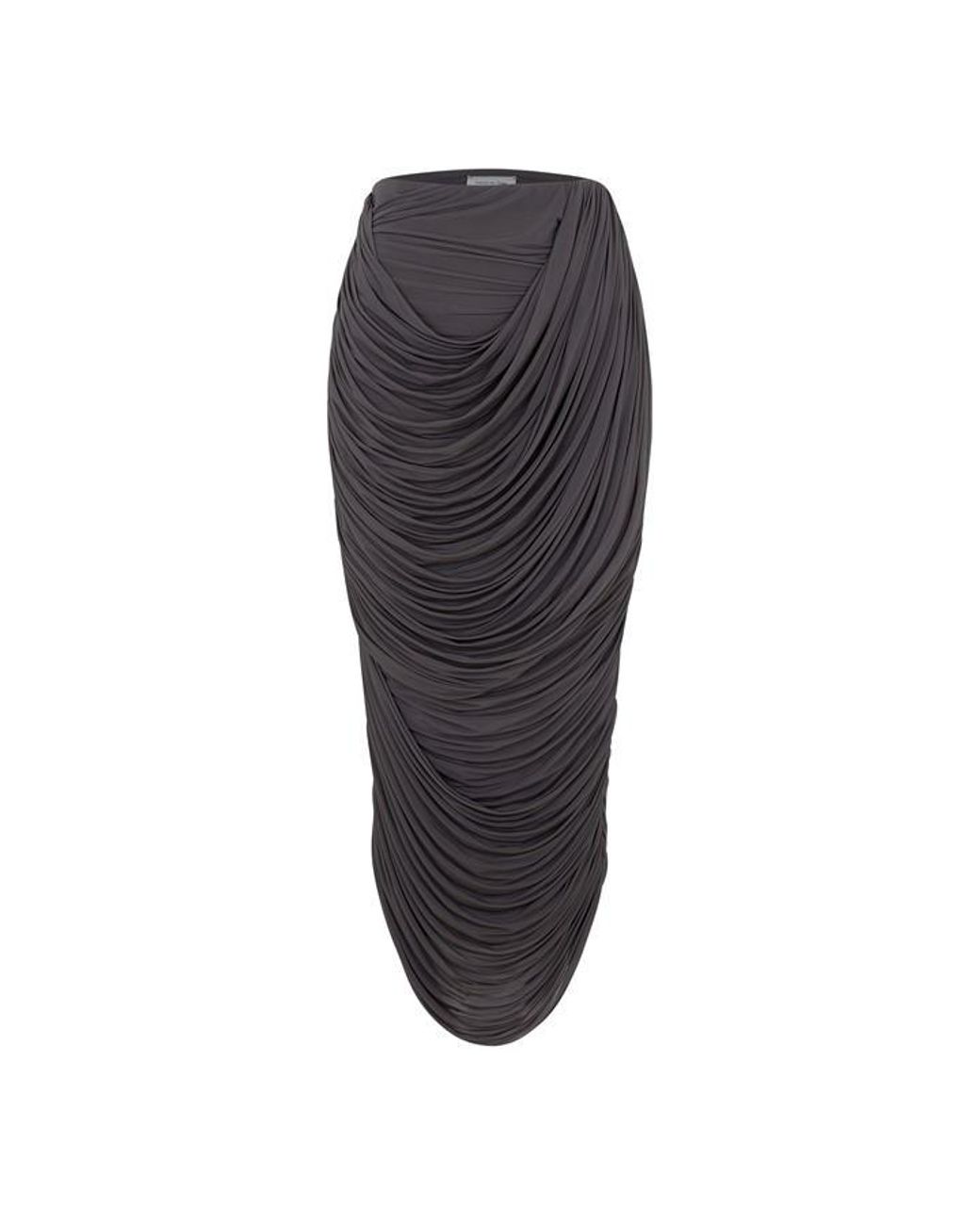 Magda Butrym Gray Midi Skirt