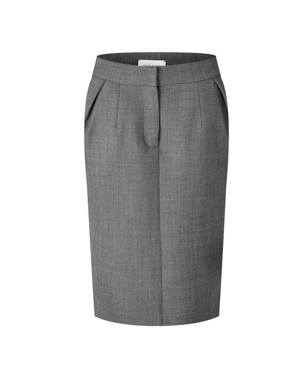Magda Butrym Gray Magda Skirt 11 Ld63