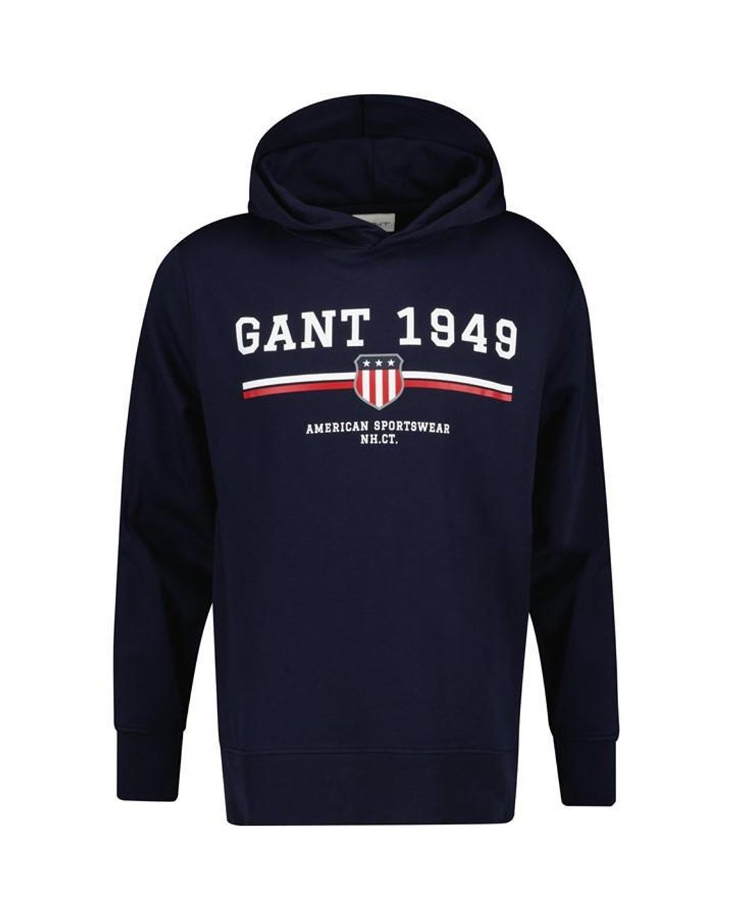 Gant Blue Graphic Hoodie for men