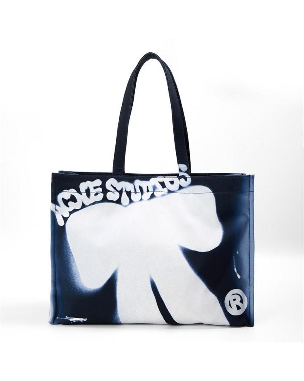 Acne Blue Adults Logo Tote Bag