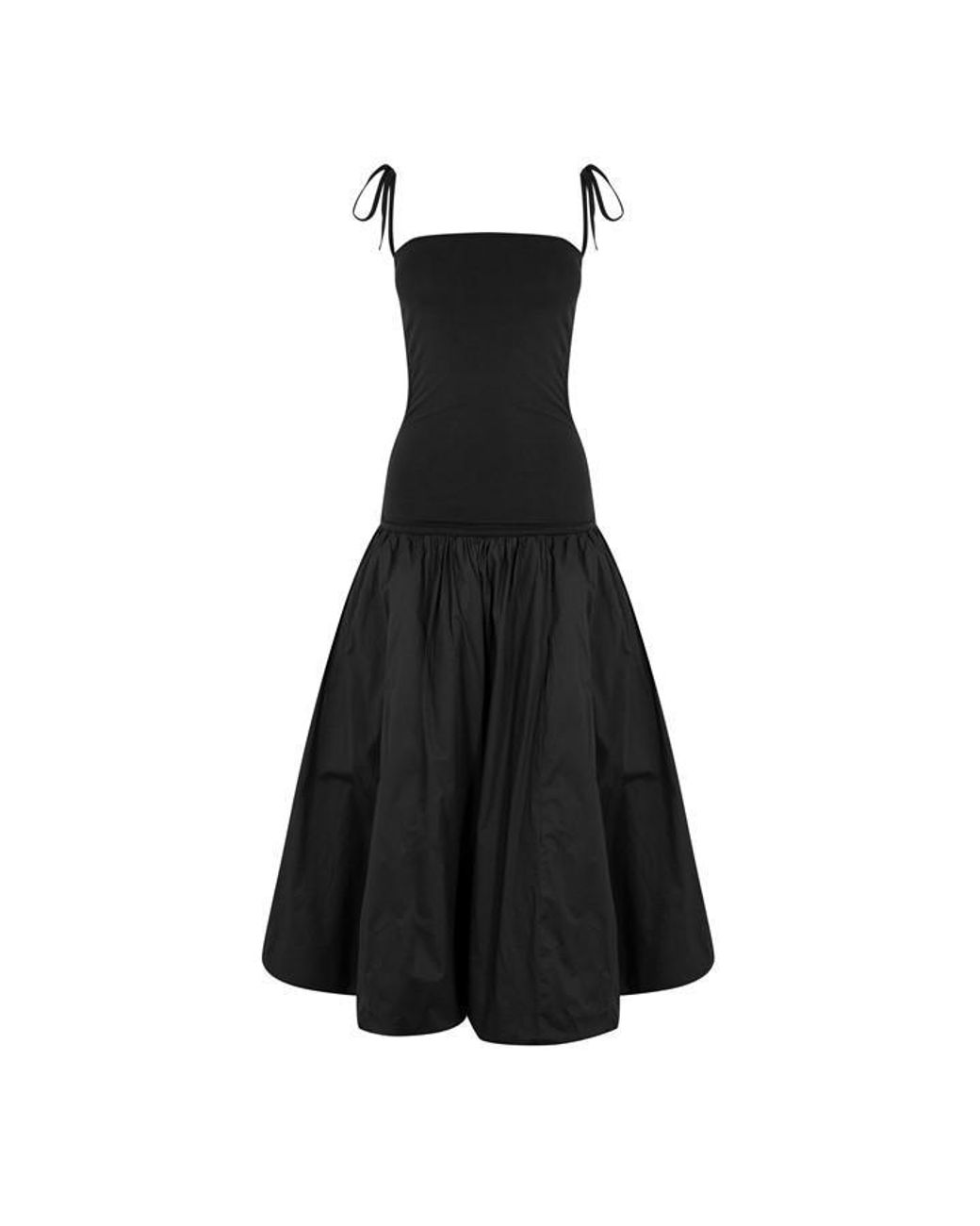 Amy Lynn Blue Amy Lynn Alexa Shoulder Tie Ultra Mini Peplum Dress
