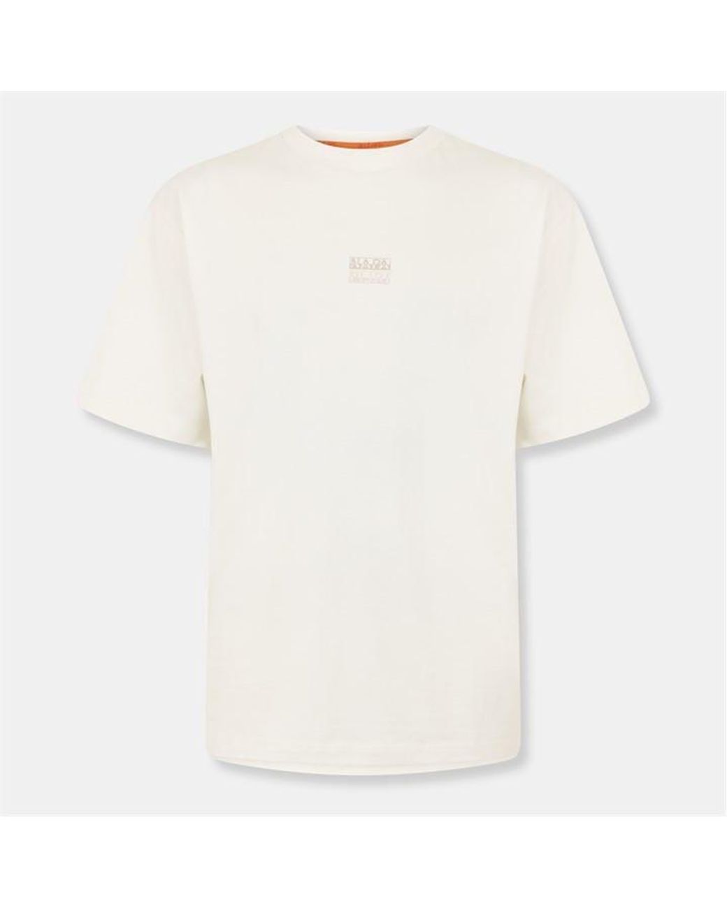 Napapijri White Regular Fit T-Shirt for men