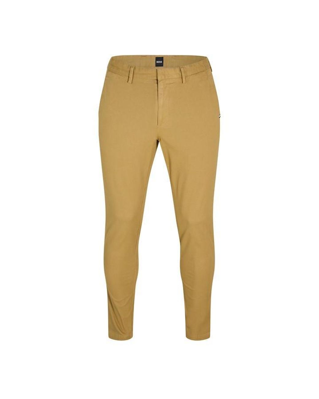 Boss Natural Kaito3-D Straight Leg Trousers for men