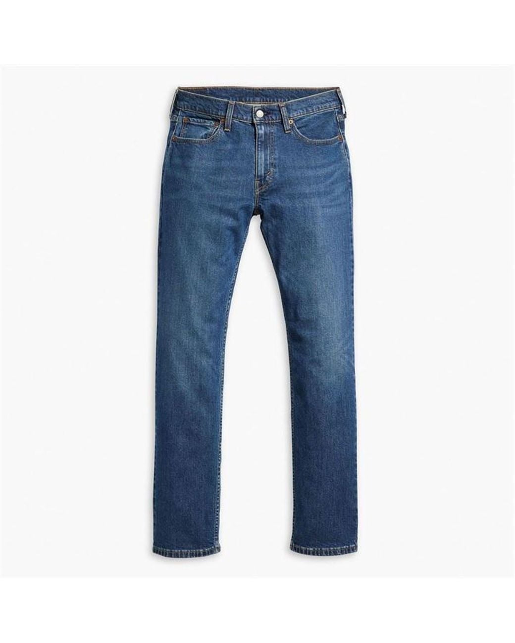 Levi's Blue 514 Spider Crab Straight Jeans for men
