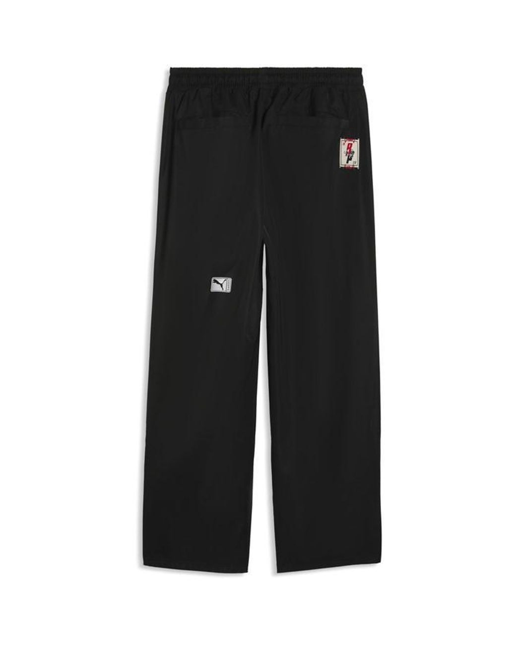 PUMA X REPRESENT Black Open Hem Woven Joggers for men
