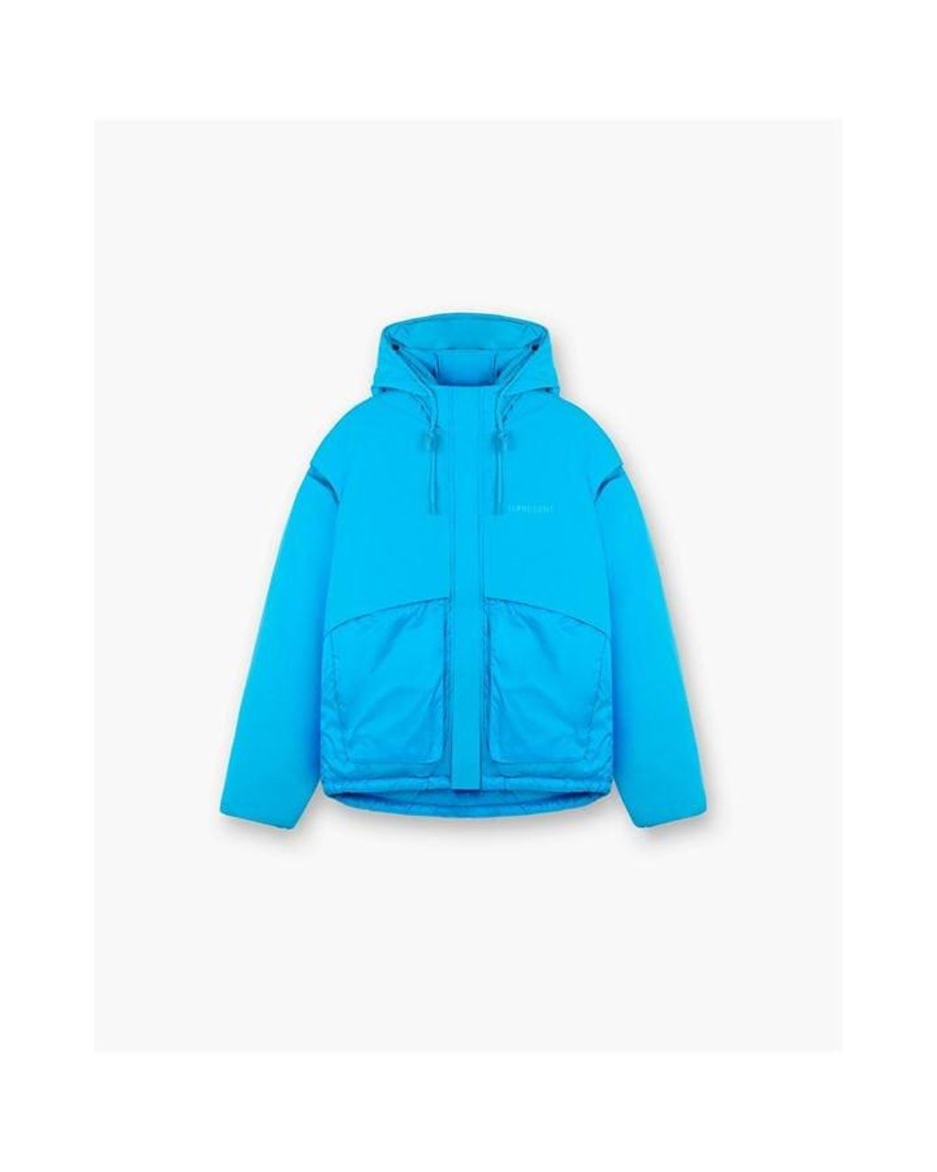 Represent Blue Medium Puffer Jacket for men