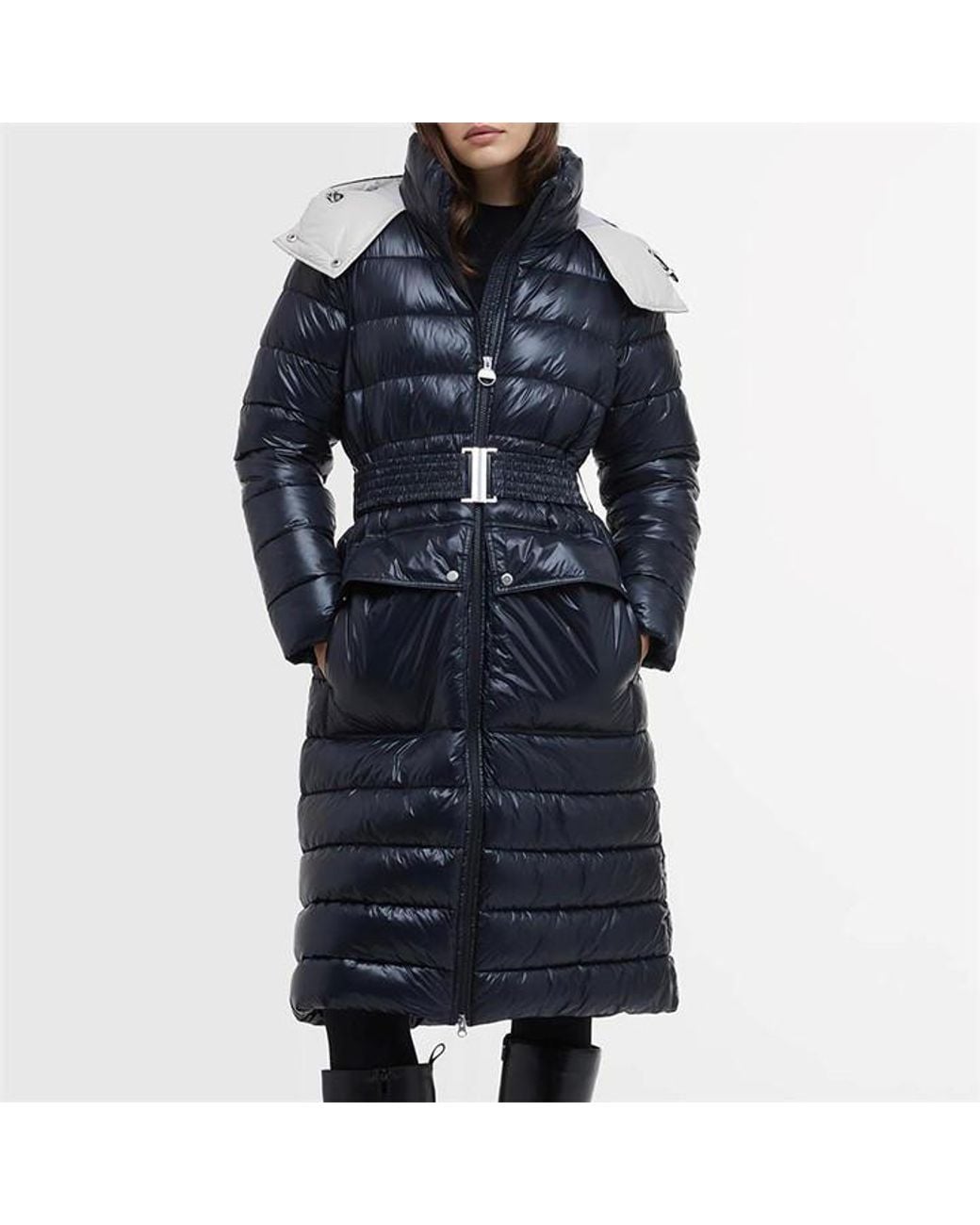 Barbour Blue B.Li Quilted Jacket