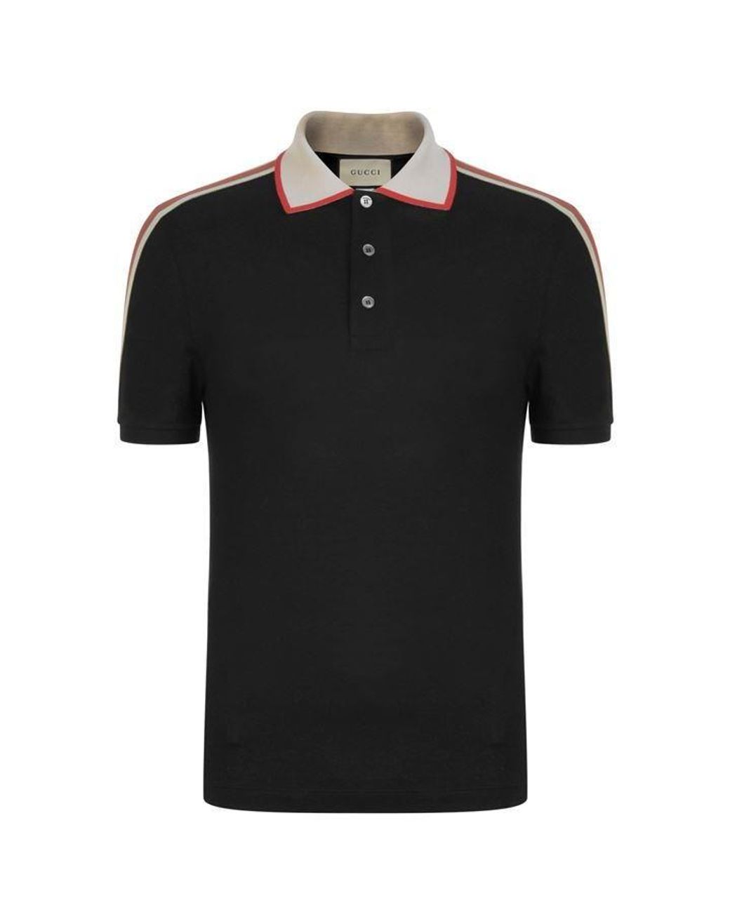 Gucci ribbon polo clearance shirt
