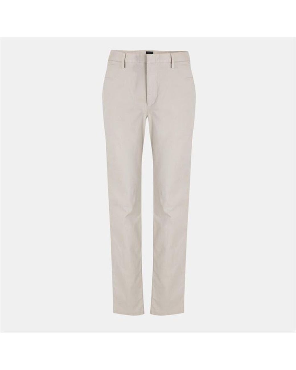 Boss Gray Kaito3 Straight Leg Trousers for men