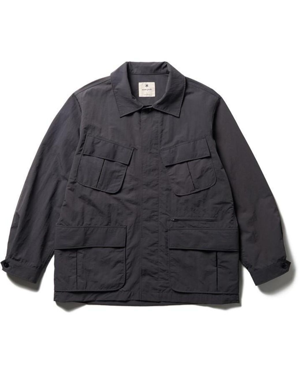 Snow Peak Gray Nylon Washer Field Jacket for men