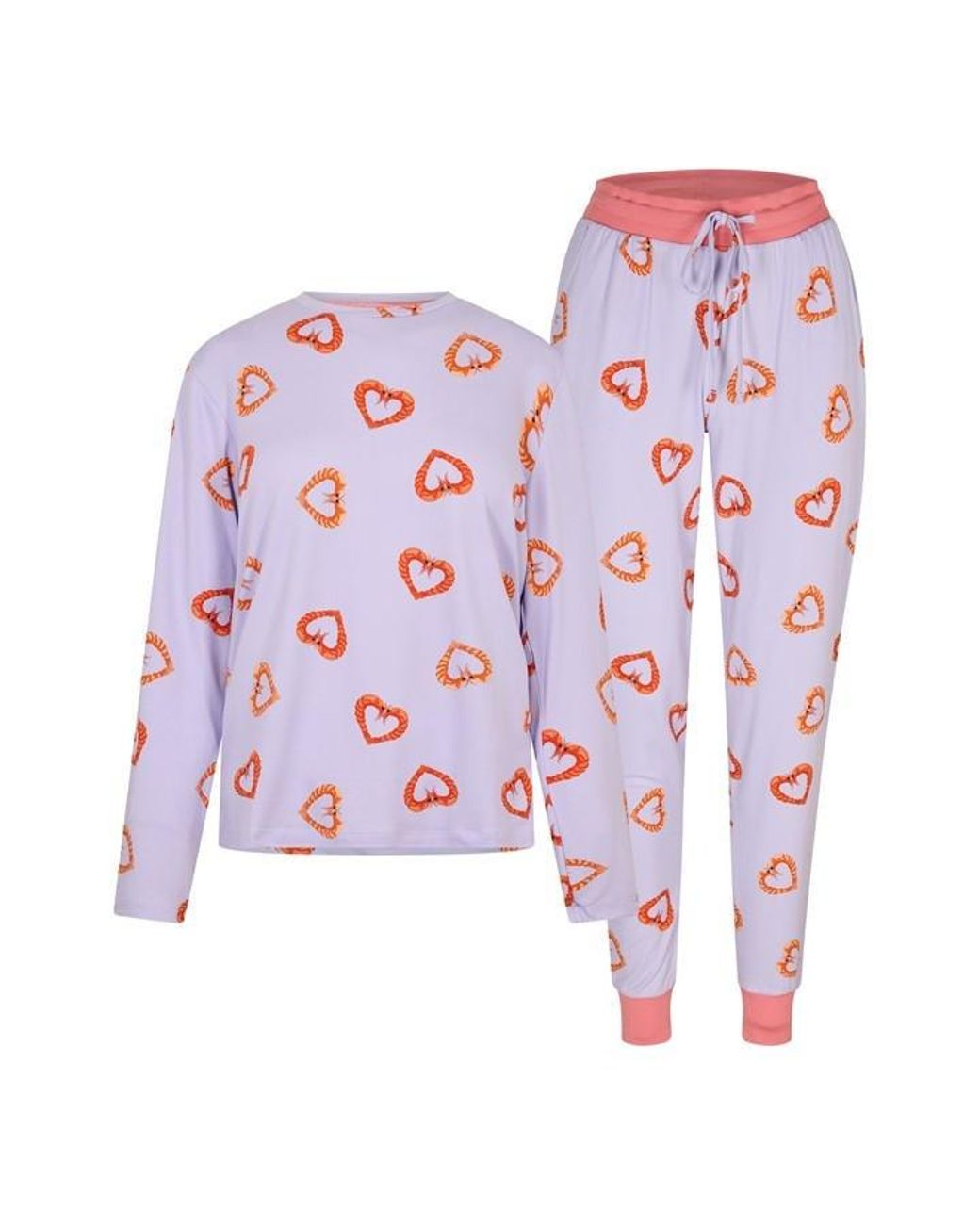 Chelsea Peers Pink Classic Pyjama Set