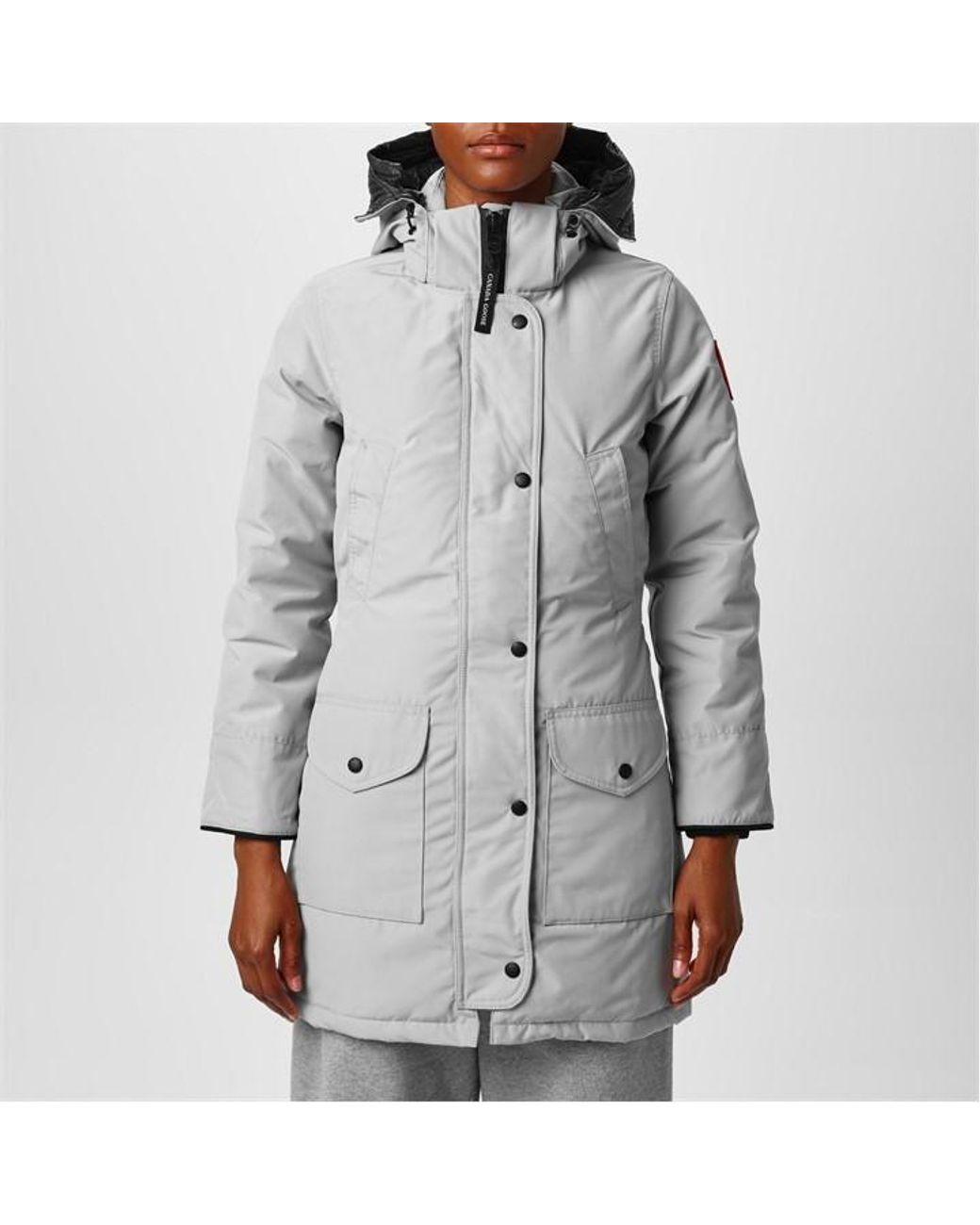 Canada Goose Trillium Parka in Grey Lyst UK