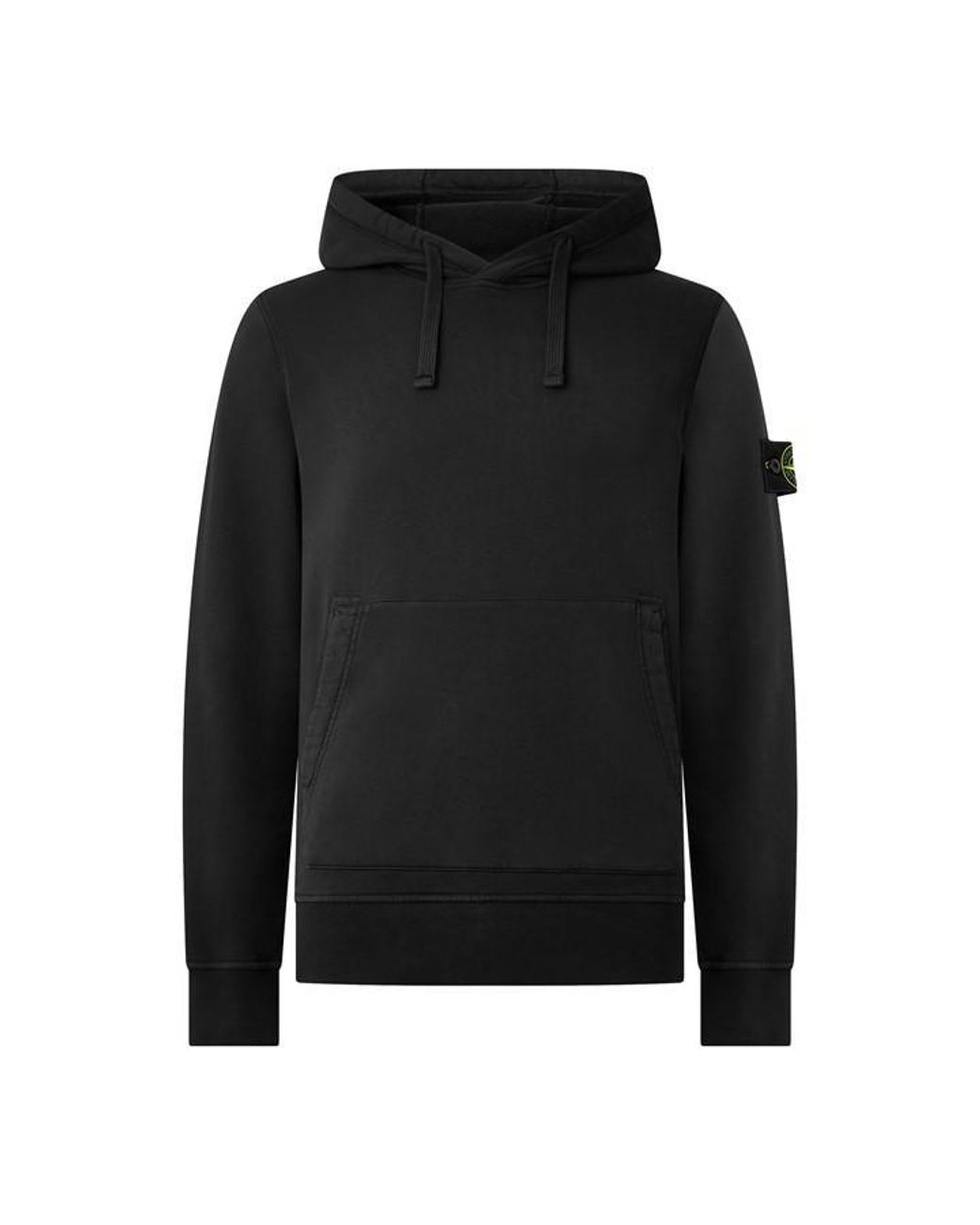 Stone Island Black Stone Hw Fleece Oth Sn64 for men