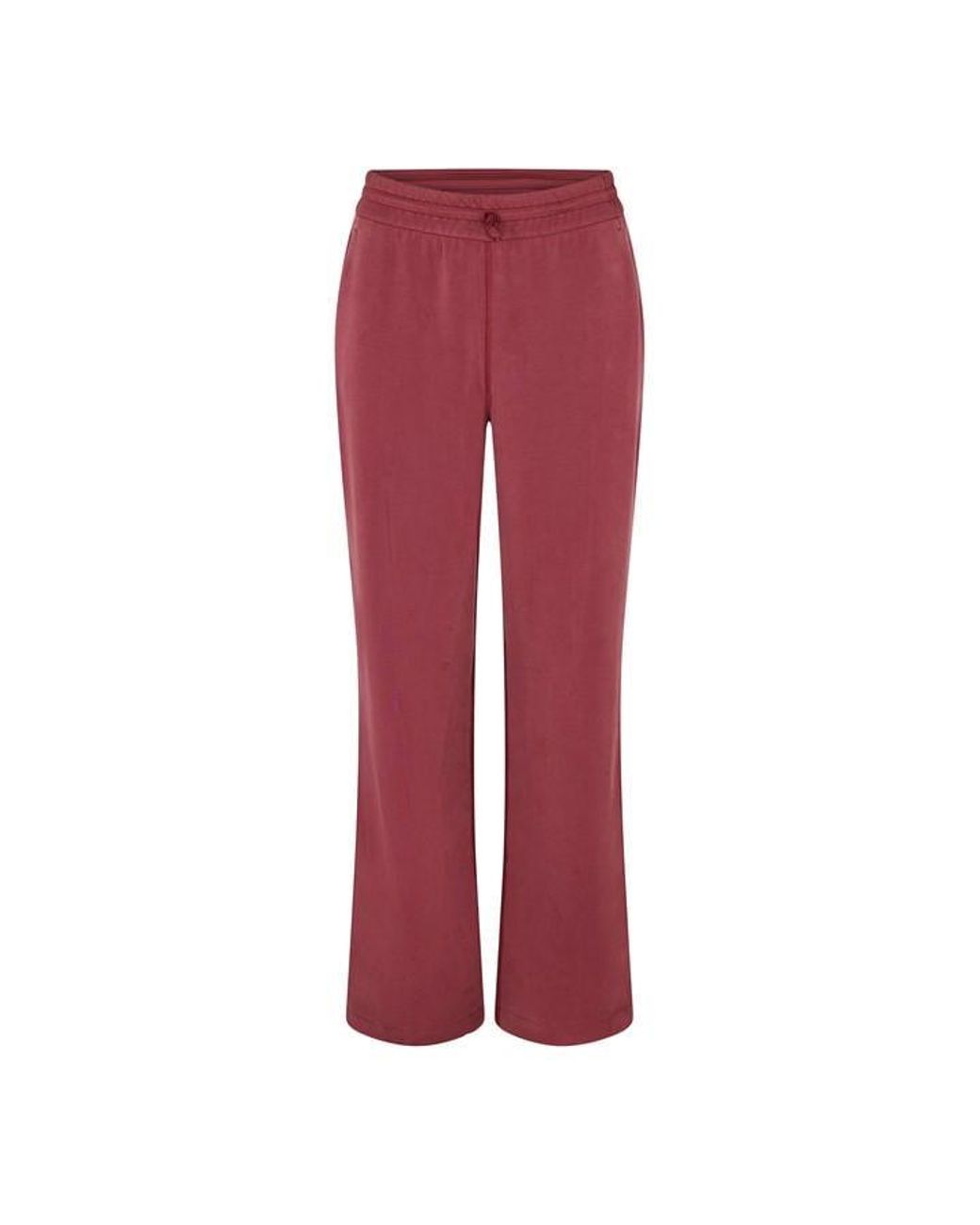 lululemon athletica Red Open Hem Fleece Joggers