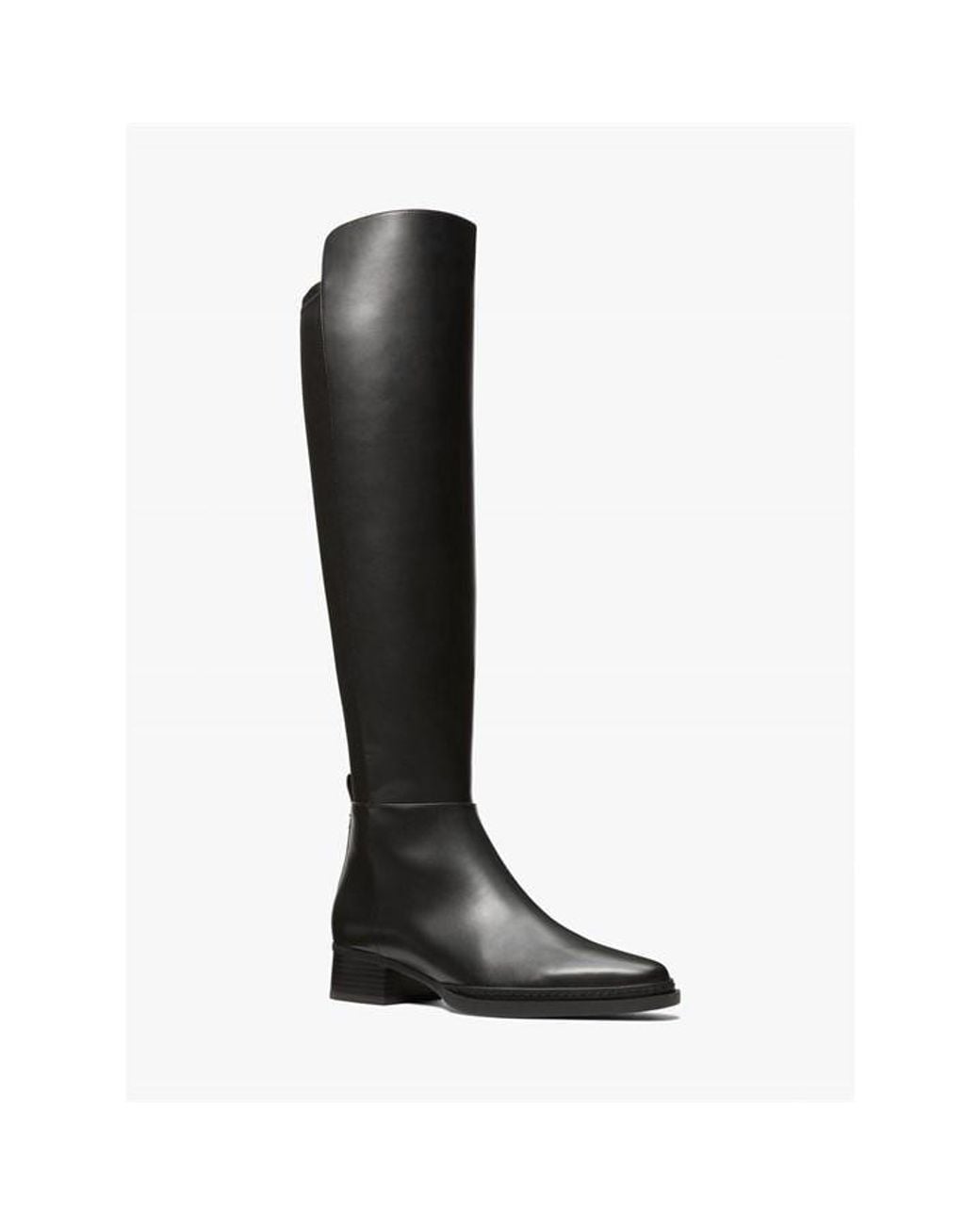 MICHAEL Michael Kors Black Bromley Flat Boots