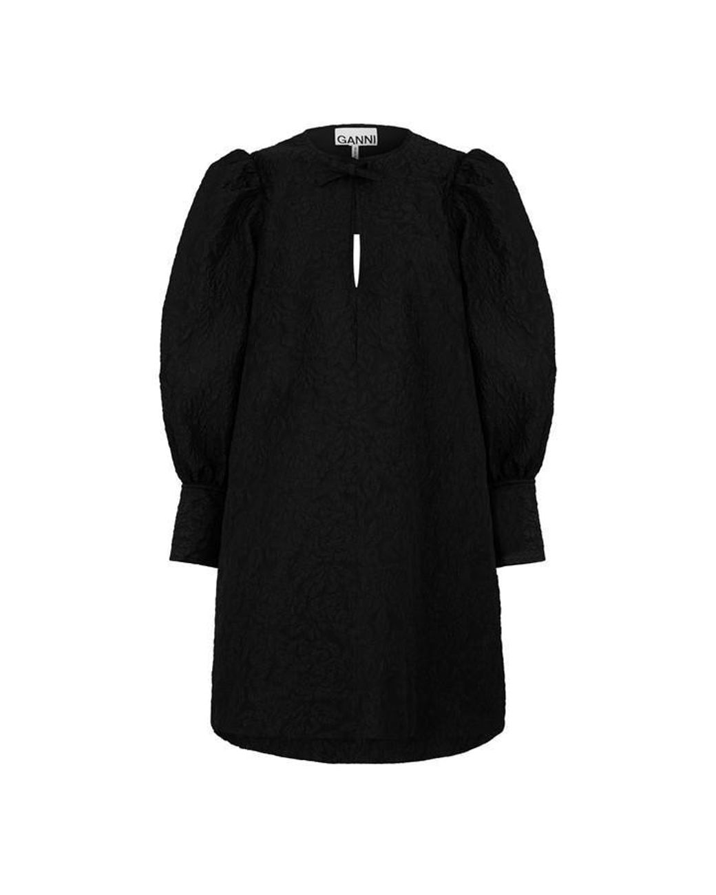 Ganni Black Mini Dress Ld99