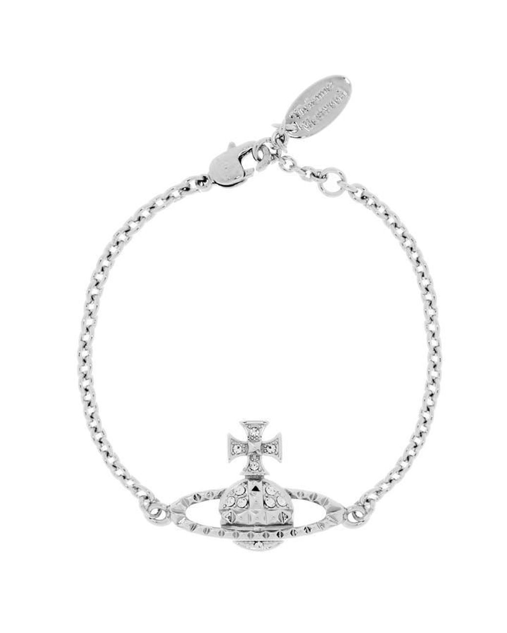 Vivienne Westwood Metallic Mayfair Bas Relief Bracelet