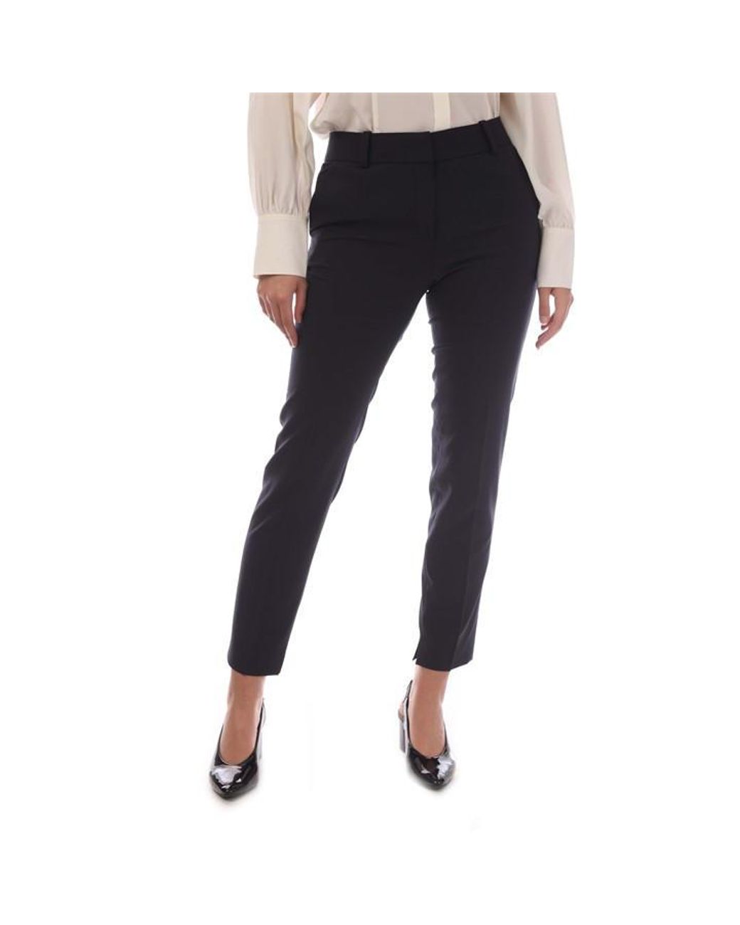 HUGO Blue Hetana Straight Leg Trouser