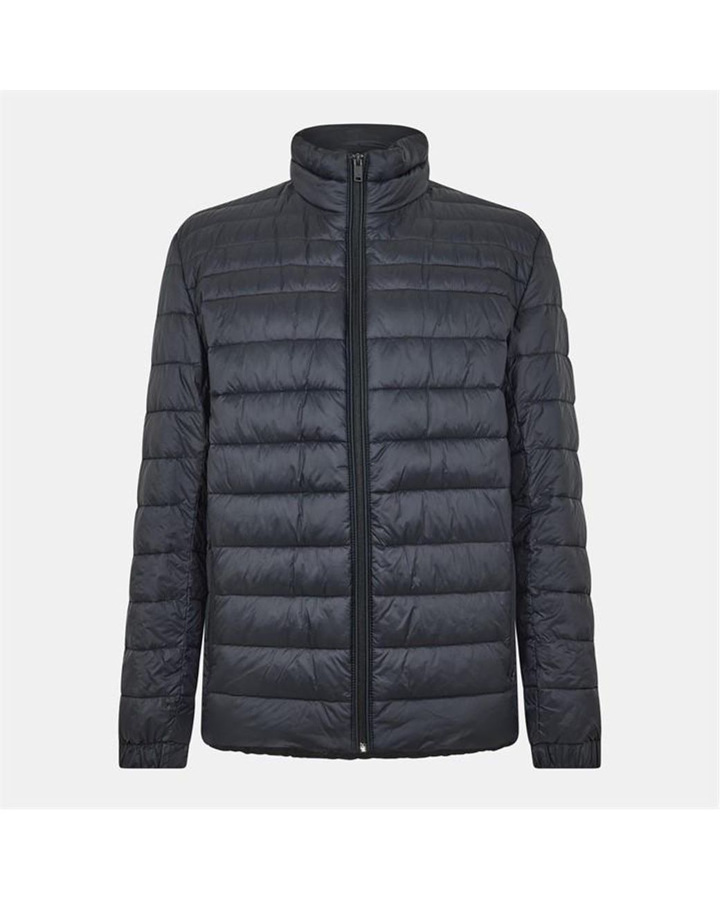 Boss Blue Oden Lightweight Short Puffer Jacket for men