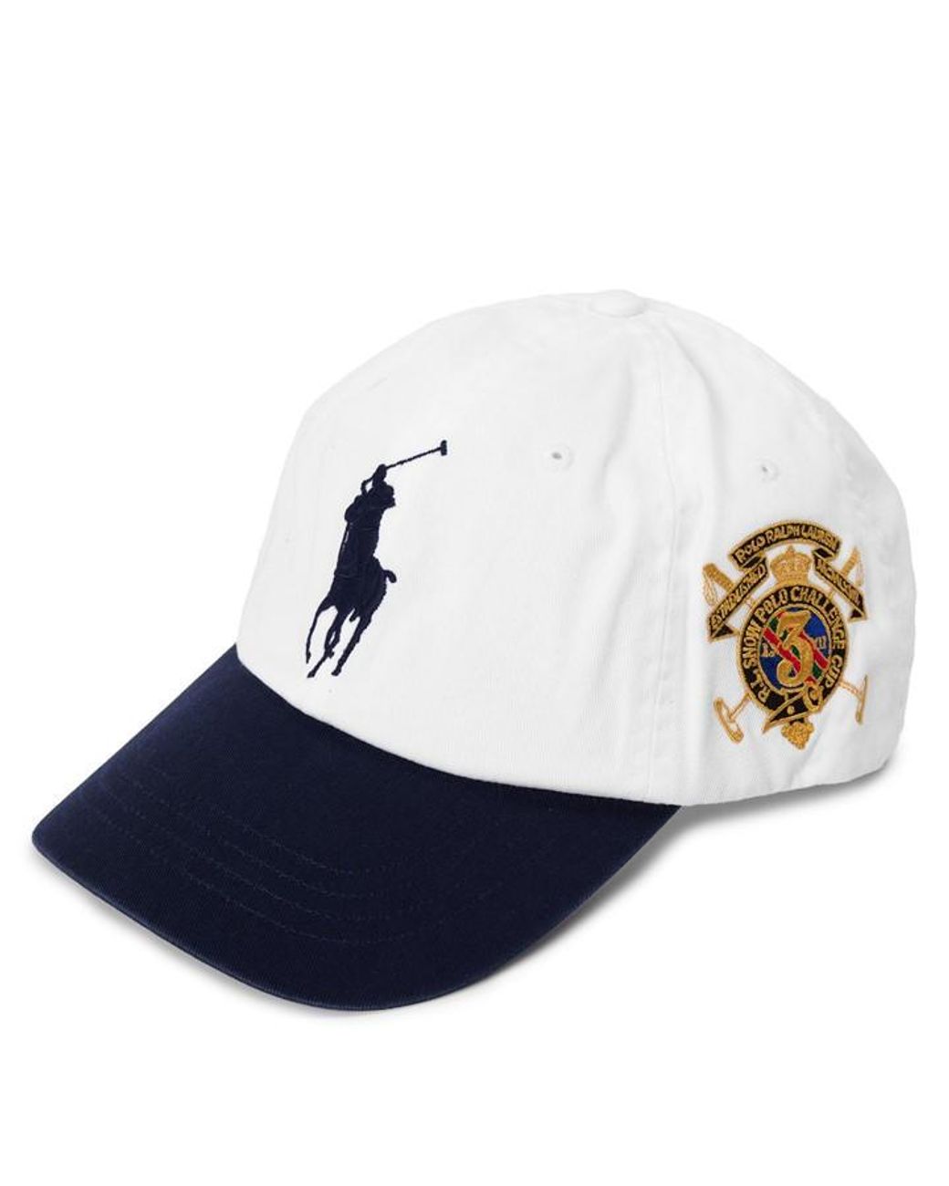 Polo Ralph Lauren Blue Big Pony Woven Cap