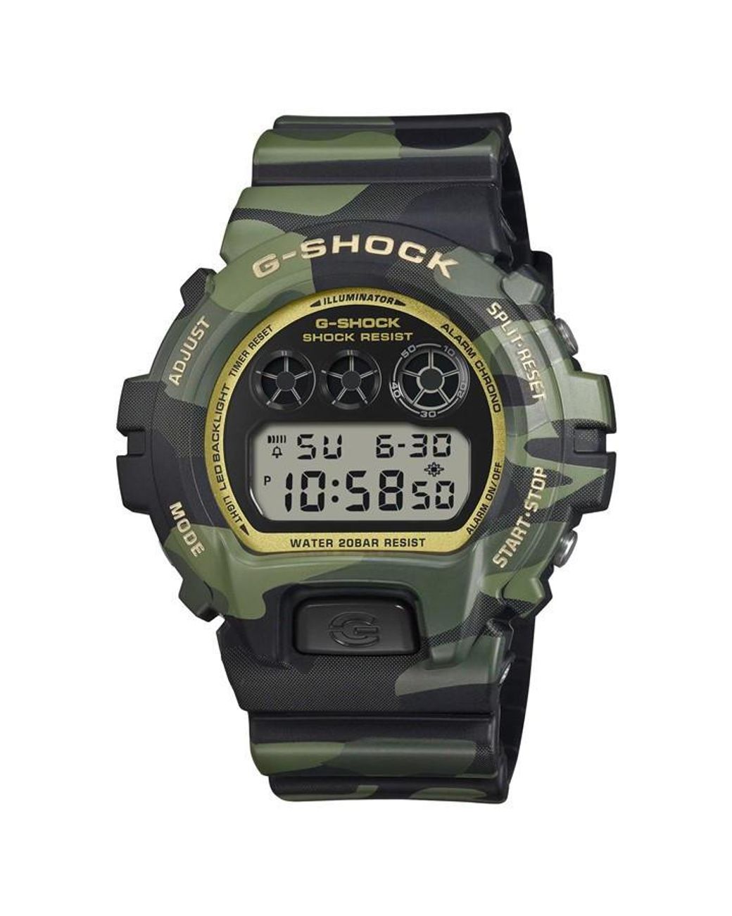 G-Shock Green Dw-6900Cmg-3 Sn71 for men