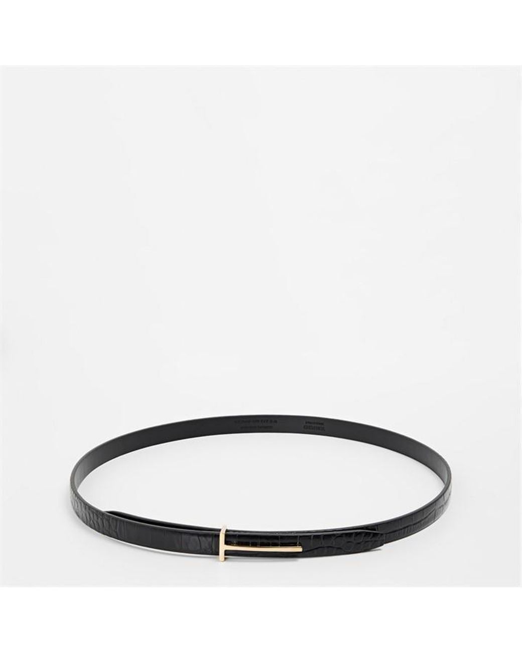 Tom Ford Multicolor Tf Stamped Leather Belt