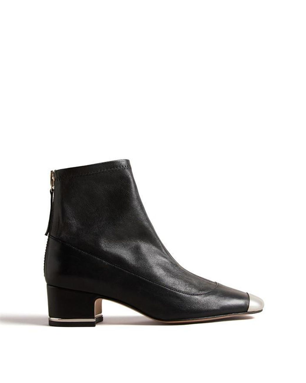 Ted Baker Black Neomlia Ankle Heeled Boots